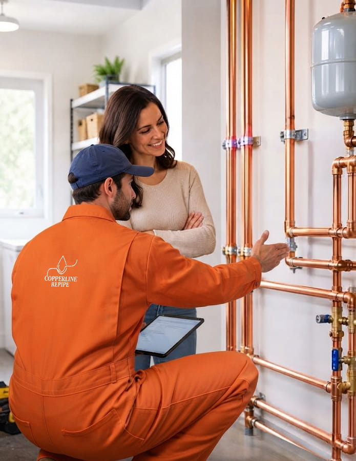 Copperline Repipe Professional Water Heater Repair