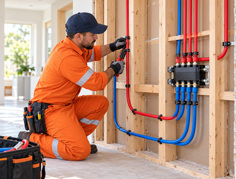 Copperline Repipe Professional PEX pipes