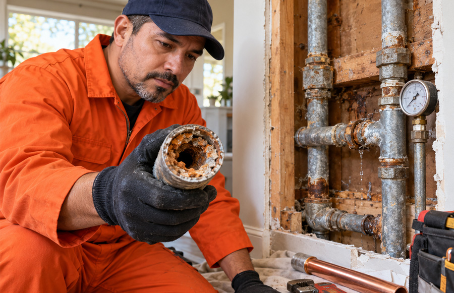 Copperline Repipe Professional PEX pipes