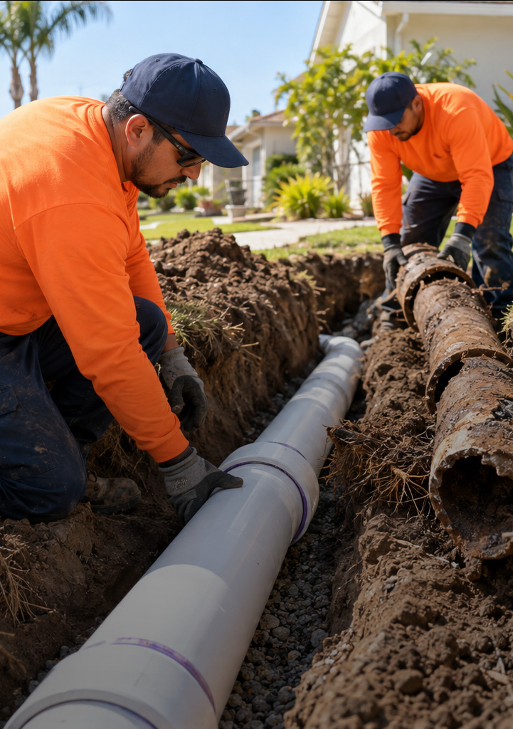 Copperline Repipe Water Leak Location & Repair services in Covina CA