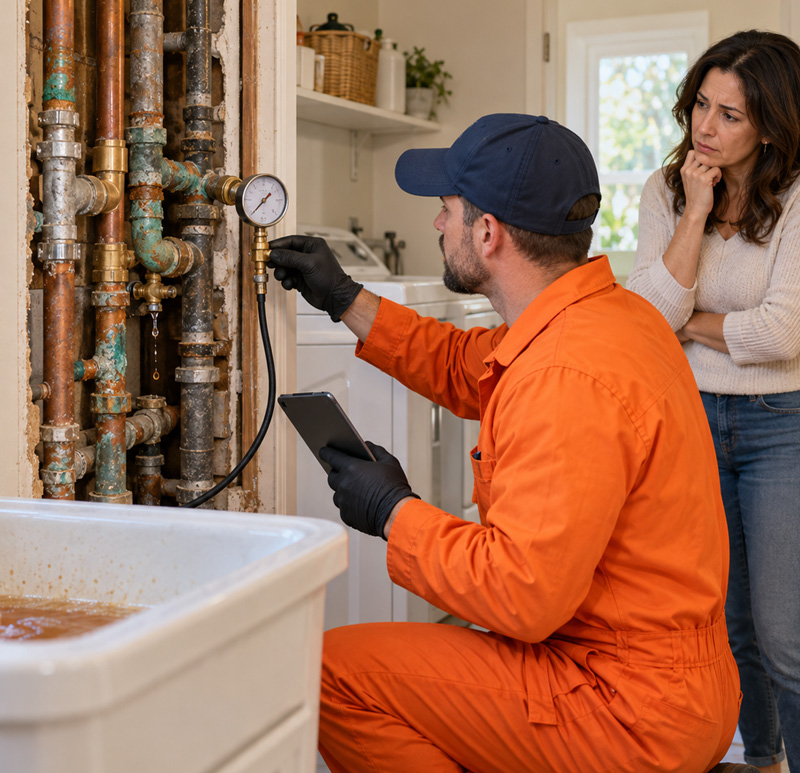 Copperline Repipe Professional PEX pipes