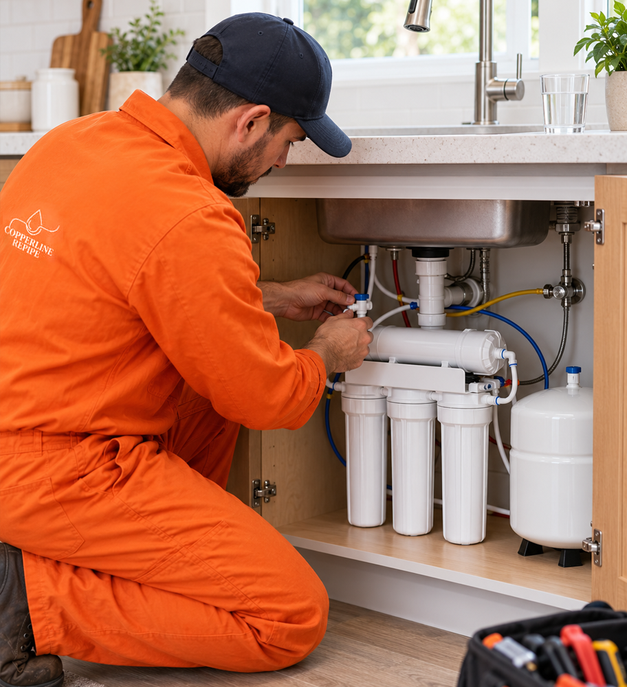 Copperline Repipe Professional Whole house water filtration systems for covina homes