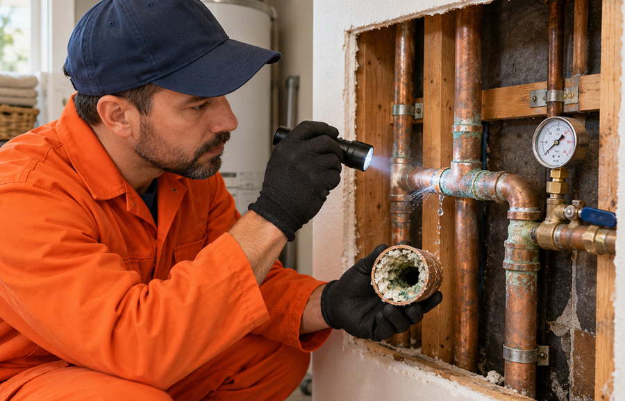 Copperline Repipe Professional PEX pipes