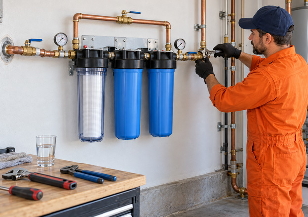 Copperline Repipe Professional Whole house water filtration systems for covina homes