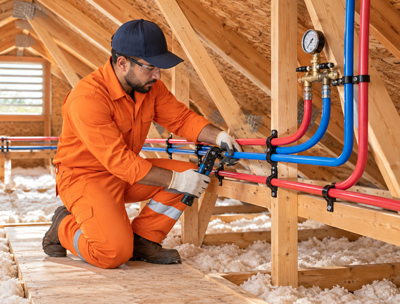 Copperline Repipe Professional PEX pipes